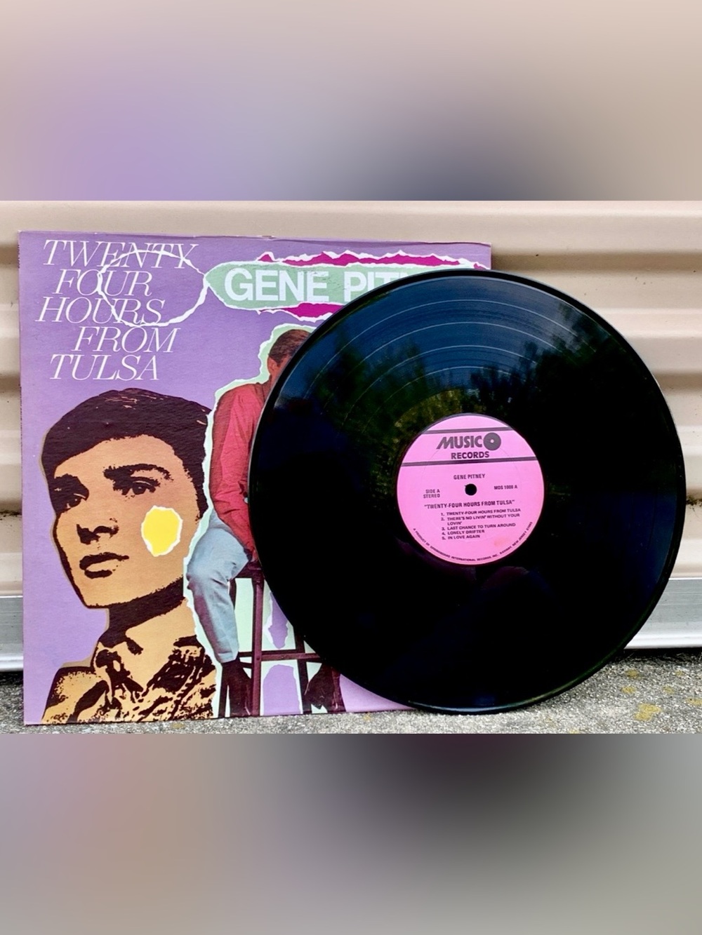 GENE PITNEY Twenty Four Hours From Tulsa Vintage Vinyl LP Record Album